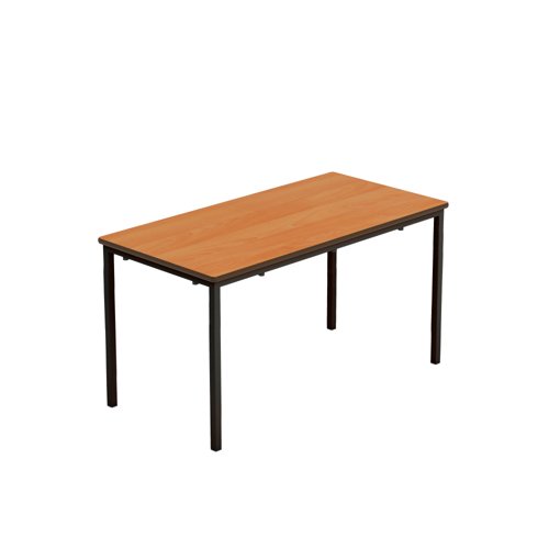 Titan Welded Frame Table 1100x550x590 Beech/Black