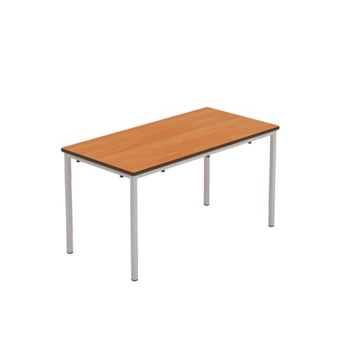 Titan Welded Frame Table 1100x550x590 Beech/Grey