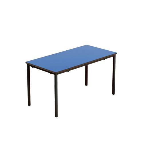 Titan Welded Frame Table 1100x550x590 Blue/Black