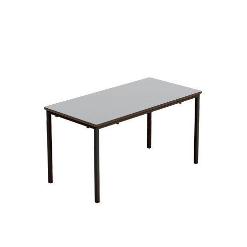 Titan Welded Frame Table 1100x550x590 Grey/Black