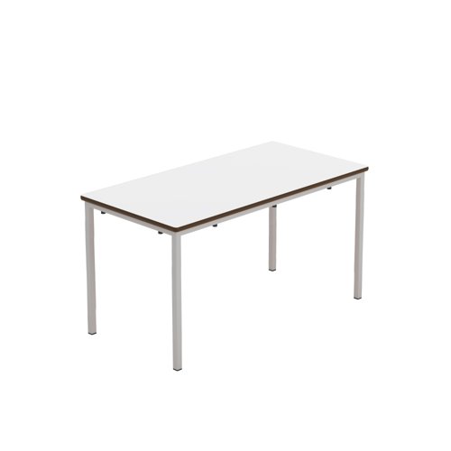 Titan Welded Frame Table 1100x550x590 White/Grey
