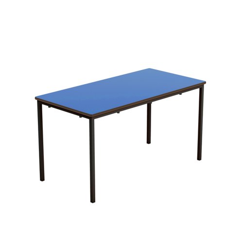 Titan Welded Frame Table 1200x600x640 Blue/Black