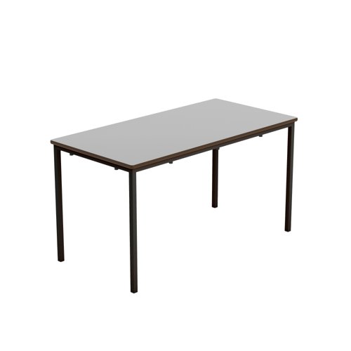 Titan Welded Frame Table 1200x600x640 Grey/Black
