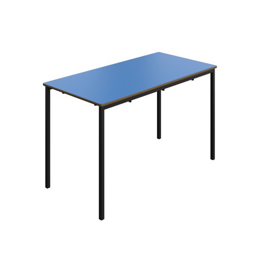 Titan Welded Frame Table 1200x600x710 Blue/Black