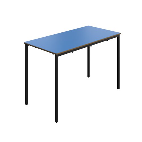 Titan Welded Frame Table 1200x600x760 Blue/Black