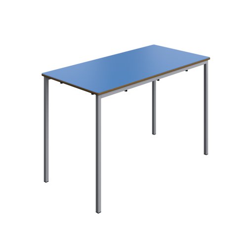 Titan Welded Frame Table 1200x600x760 Blue/Grey