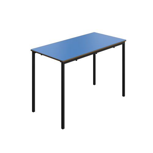 Titan Welded Frame Table 1100x550x710 Blue/Black