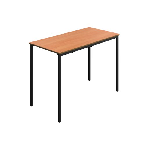 Titan Welded Frame Table 1100x550x760 Beech/Black