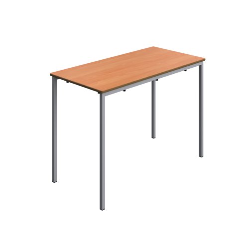 Titan Welded Frame Table 1100x550x760 Beech/Grey