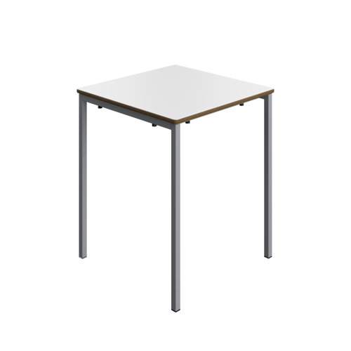 Titan Welded Frame Table 600x600x710 White/Grey