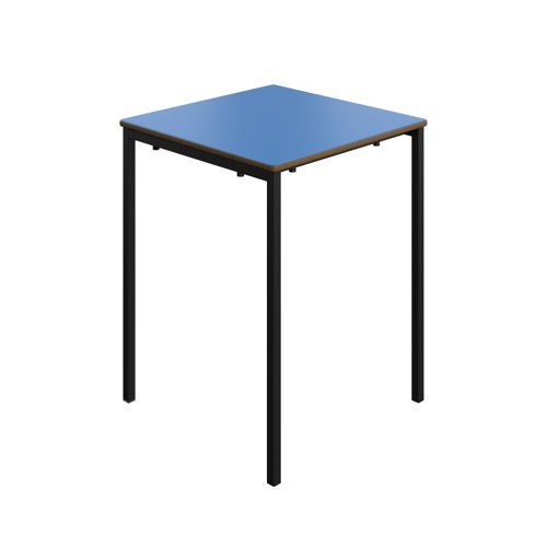 Titan Welded Frame Table 600x600x760 Blue/Black