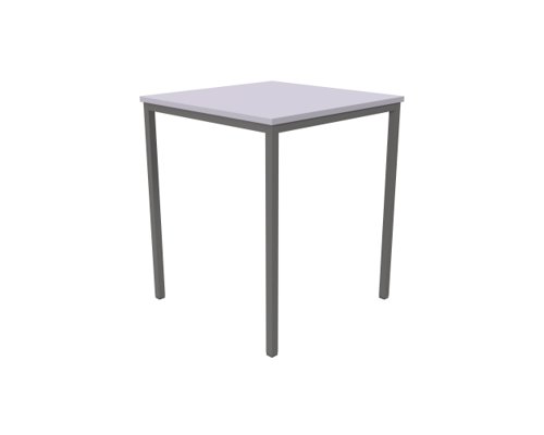 Titan Welded Frame Table 600x600x760 White/Grey