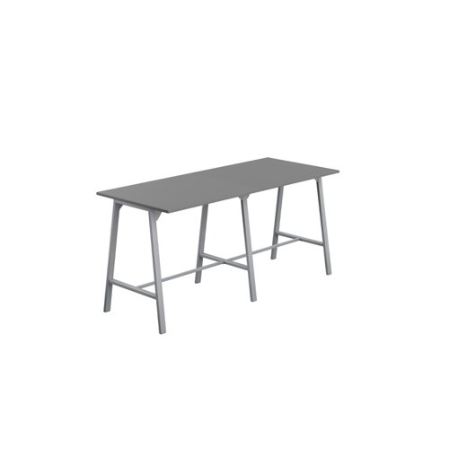 Titan High Maker Rectangular Table (FSC) 1200 X 1000 Silver/Anthracite