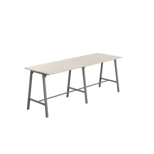 Titan High Maker Rectangular Table (FSC) 1500 X 1000 Anthracite/Grey