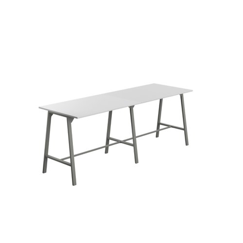 Titan High Maker Rectangular Table (FSC) 1500 X 1000 Anthracite/White