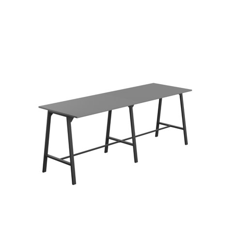 Titan High Maker Rectangular Table (FSC) 1500 X 1000 Black/Anthracite