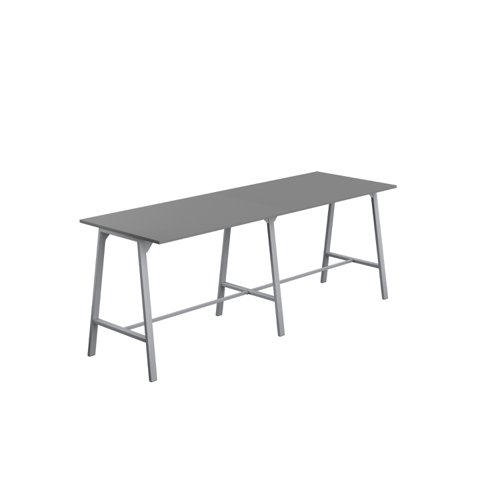 Titan High Maker Rectangular Table (FSC) 1500 X 1000 Silver/Anthracite