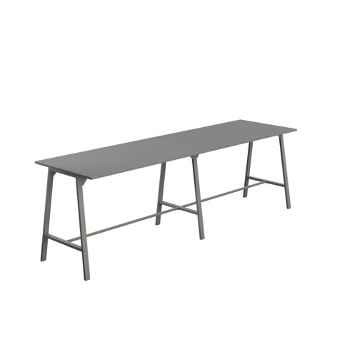 Titan High Maker Rectangular Table (FSC) 1800 X 1000 Anthracite/Anthracite