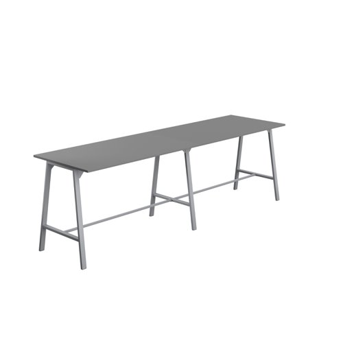 Titan High Maker Rectangular Table (FSC) 1800 X 1000 Silver/Anthracite