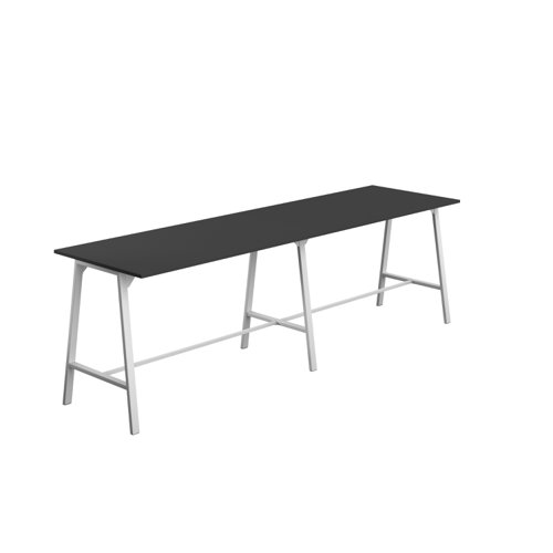 Titan High Maker Rectangular Table (FSC) 1800 X 1000 White/Black