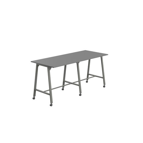 Titan Mobile High Maker Rectangular Table (FSC) 1200 X 1000 Anthracite/Anthracite