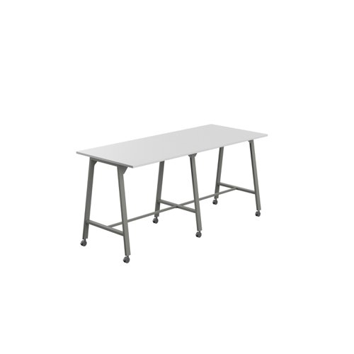 Titan Mobile High Maker Rectangular Table (FSC) 1200 X 1000 Anthracite/White