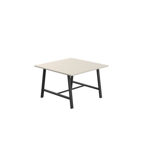 Titan Low Maker Rectangular Table (FSC) 1200 X 1000 Black/Grey