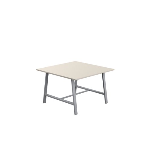 Titan Low Maker Rectangular Table (FSC) 1200 X 1000 Silver/Grey