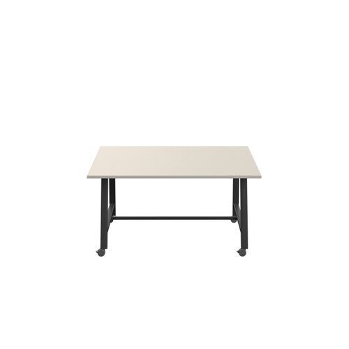 Titan Mobile Low Maker Rectangular Table (FSC) 1500 X 1000 Black/Grey