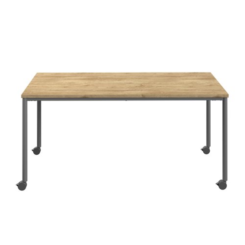 T-MOBILE-1480ANTNNO | A durable and practical mobile table designed for educational spaces and available in a wide range of finishes and sizes. With smooth-running castors, this table can be easily moved to create flexible and dynamic workspaces.