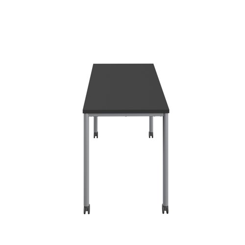 T-MOBILE-1680SVBK | A durable and practical mobile table designed for educational spaces and available in a wide range of finishes and sizes. With smooth-running castors, this table can be easily moved to create flexible and dynamic workspaces.
