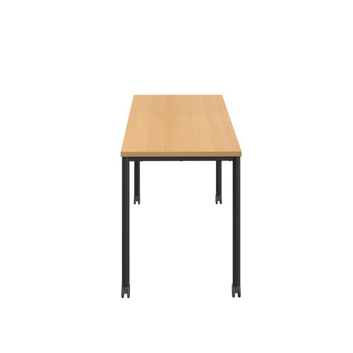T-MOBILE-1860BKB | A durable and practical mobile table designed for educational spaces and available in a wide range of finishes and sizes. With smooth-running castors, this table can be easily moved to create flexible and dynamic workspaces.