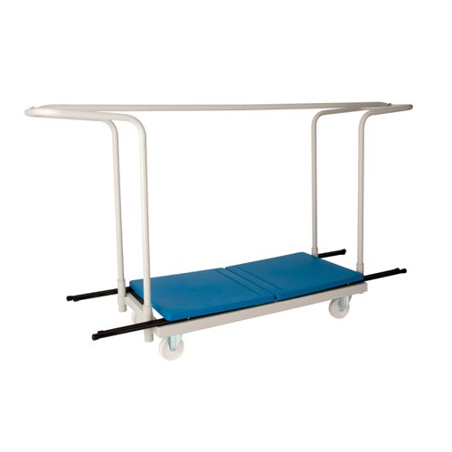 Titan Exam Desk Trolley White