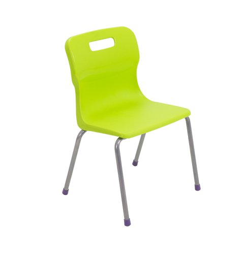 Titan 4 Leg Chair Size 2 Lime