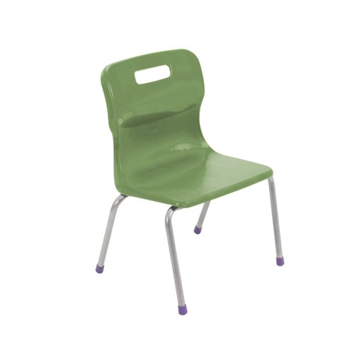 Titan 4 Leg Chair Size 2 Yellow