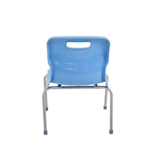 T12-CB Titan 4 Leg Chair Size 2 Sky Blue