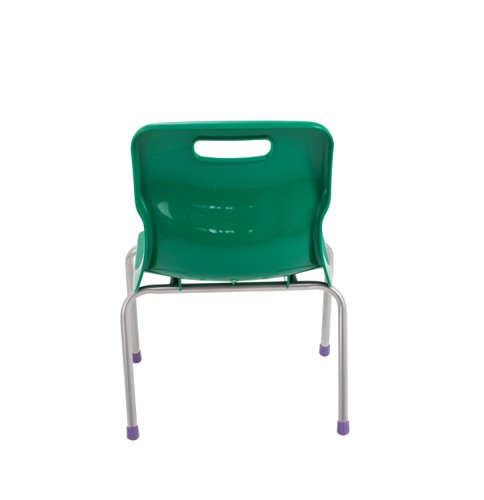 T12-GN Titan 4 Leg Chair Size 2 Green