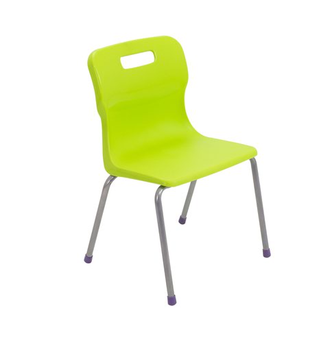 Titan 4 Leg Chair Size 2 - 310mm Seat Height - Lime