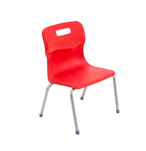 Titan 4 Leg Chair Size 2 Red