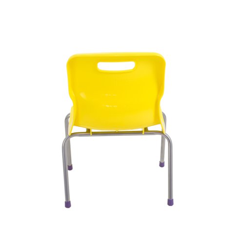 T12-Y Titan 4 Leg Chair Size 2 Yellow