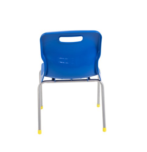 Titan 4 Leg Classroom Chair 438x398x670mm Blue KF72180