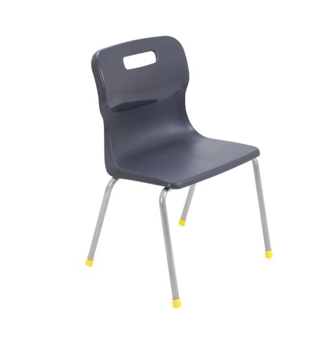 Titan 4 Leg Chair Size 3 Charcoal