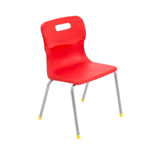 Titan 4 Leg Chair Size 3 Red