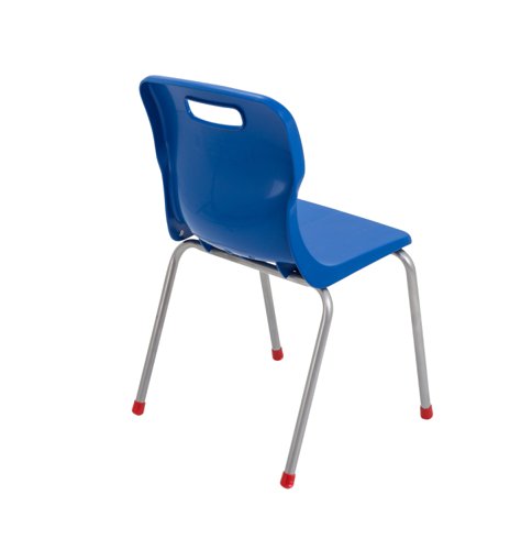 Titan 4 Leg Classroom Chair 438x416x700mm Blue KF72185