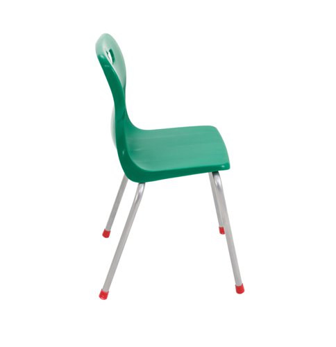 Titan 4 Leg Classroom Chair 438x416x700mm Green KF72186