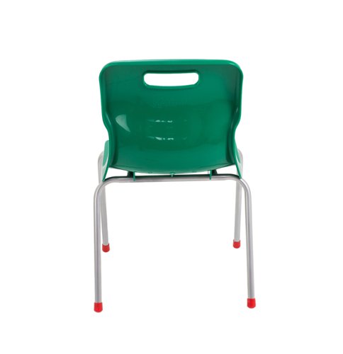 Titan 4 Leg Classroom Chair 438x416x700mm Green KF72186