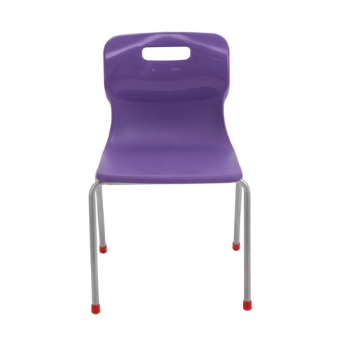 T14-P | The super strong titan 4 leg chair has been developed solely to withstand the heavy duty, day to day use in a classroom environment and is almost unbreakable. It also features tamper proof fixings and anti-tilt legs.