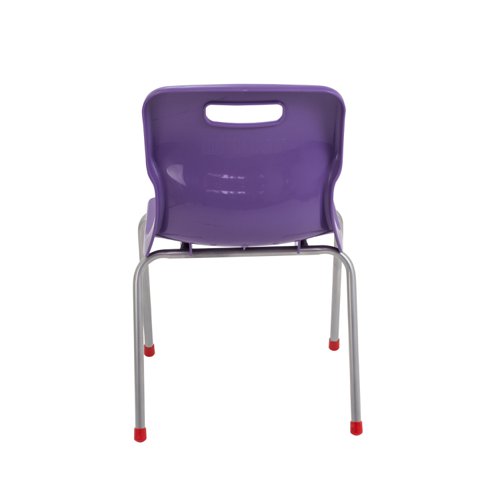 T14-P | The super strong titan 4 leg chair has been developed solely to withstand the heavy duty, day to day use in a classroom environment and is almost unbreakable. It also features tamper proof fixings and anti-tilt legs.