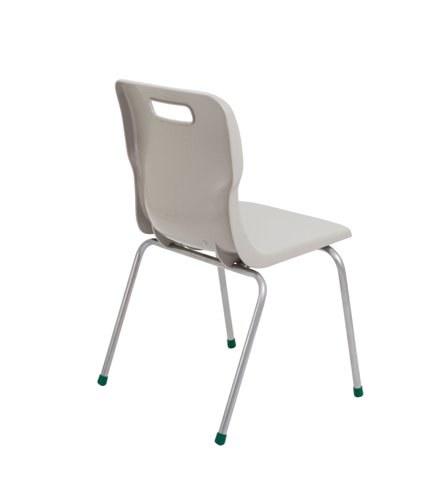 T15-GR | The super strong titan 4 leg chair has been developed solely to withstand the heavy duty, day to day use in a classroom environment and is almost unbreakable. It also features tamper proof fixings and anti-tilt legs.