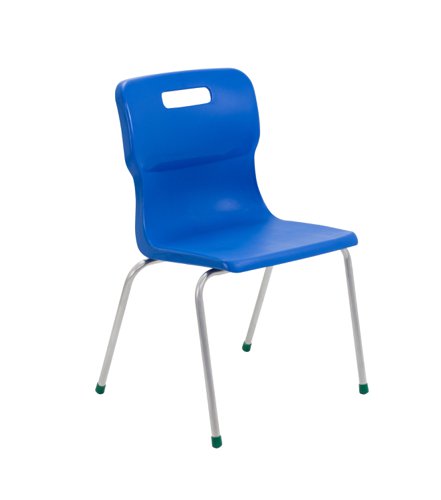 Titan 4 Leg Chair Size 5 Blue